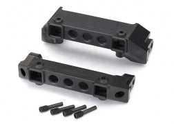 Traxxas 8237 Bumper mounts, front & rear/ screw pins (4)