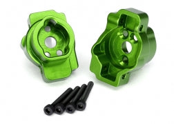 Traxxas 8256G Portal drive axle mount, rear, 6061-T6 aluminum (green-anodized) (left and right)/ 2.5x16 CS (4)