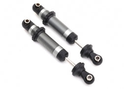 Traxxas 8260 Shocks, GTS, silver aluminum (assembled with spring retainers) (2)