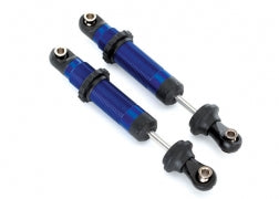 Traxxas 8260A Shocks, GTS, aluminum (blue-anodized) (assembled with spring retainers) (2)