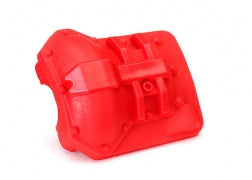 Traxxas 8280R Differential cover, front or rear (red)
