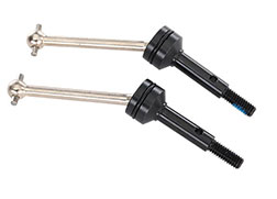 Traxxas 8350X Driveshafts, steel constant-velocity (assembled), front (2)