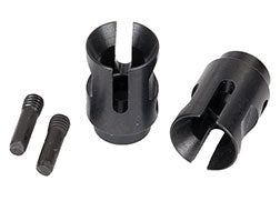 Traxxas 8353X Drive cups, inner (2) ( steel constant-velocity driveshafts)/ screw pins (2)