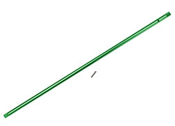 Traxxas 8355G Driveshaft, center, aluminum ( green-anodized)
