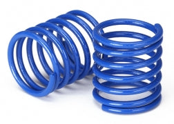 Traxxas 8362X Spring, shock (blue) (3.7 rate) (2)