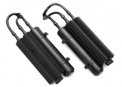 Traxxas 8423 Shock reservoirs, black (2)