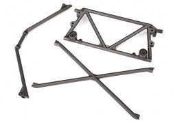 Traxxas 8433 Tube chassis, center support/ cage top/ rear cage support