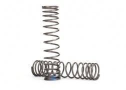 Traxxas 8441 Spring, shock, 139mm (natural finish) (GTR) (progressive, 1.250 rate, blue stripe) (2)