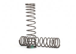Traxxas 8442 Spring, shock, 139mm (natural finish) (GTR) (progressive, 1.146 rate, green stripe) (2)