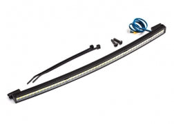 Traxxas 8488 LED light bar, roof (curved, high-voltage) (52 white LEDs (single row), 202mm wide)