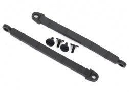 Traxxas 8548 Limit strap, rear suspension (2)/ 3x8 flathead screw (4)