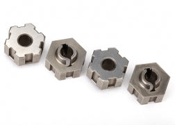 Traxxas 8568 Wheel hubs, hex, steel (4)