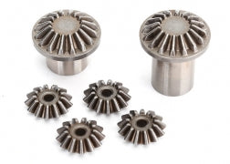 Traxxas 8583 Gear set, center differential (output gears (2)/ spider gears (4))