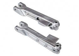 Traxxas 8597X Sway bar arms, rear (satin-plated)