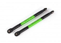 Traxxas 8619G Push rods, aluminum (green-anodized), heavy duty (2) (assembled with rod ends and threaded inserts)