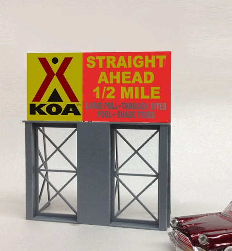 Miller Engineering 883151 KOA Roadside Billboard