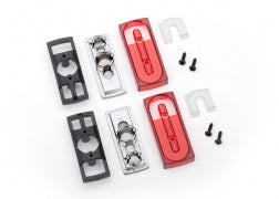 Traxxas 8814X Tail light lens (2)/ tail light housing (2)/ tail light housing mount (2)/ reverse lens (2)/ 1.6x5 BCS (4) (left & right)