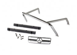 Traxxas 8827 Grille, Mercedes-Benz® G 63®/ roll bar/ roll bar mounts, left & right/ 2.6x8 BCS (self-tapping) (2)/ 2.5x10 CS (4) (fits #8825 body)