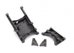 Traxxas 8830 Suspension mount, rear, TRX-6™ (1)/ chassis crossmember, rear (1)/ suspension link mounts (left & right)