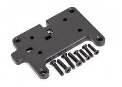 Traxxas 8844X Mounting plate, winch/ 3x15mm CCS (4)/ 2.5x12mm CCS (4) (fits TRX-6® Ultimate RC Hauler)