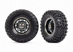 Traxxas 8854X Tires and wheels, assembled, glued ( TRX-6® 2.2' wheels, Canyon RT 4.6x2.2' tires) ( rear) (2)