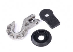 Traxxas 8863 Hook, winch (steel)/ line retainer/ washer