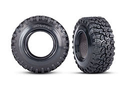 Traxxas 8871 Tires, Canyon RT 4.6x2.2'/ foam inserts (2) ( wide) (requires 2.2' diameter wheel)