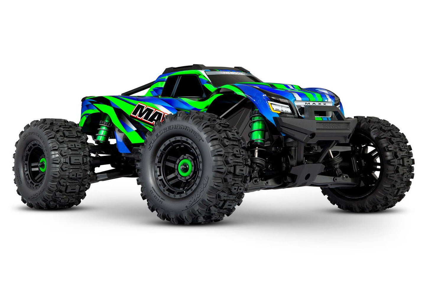 Traxxas 89086-4-GRN MAXX with WIDEMAXX