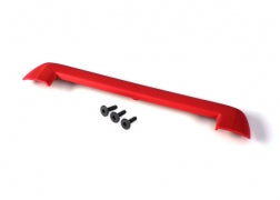 Traxxas 8912R Tailgate Protector, Red 3x10mm flat head screw (3)