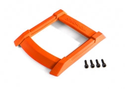 Traxxas 8917T Skid plate, roof (body) (orange)/ 3x10mm CS (4)