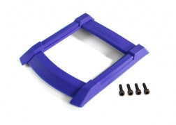 Traxxas 8917X Skid plate, roof (body) (blue)/ 3x10mm CS (4)