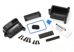 Traxxas 8924 Box, receiver (sealed)/ wire cover/ foam pads/ silicone grease/ 2.5x10 CS (2)/ 3x10 CCS (3)