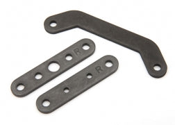 Traxxas 8927 Bulkhead tie bar, rear, upper (1)/ lower front (1)/ lower rear (1) (steel) Maxx
