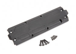 Traxxas 8945R Skidplate, center/ 4x20 CCS (4)/ 3x10 CS (4) (fits Maxx® with extended chassis ( 352mm wheelbase))