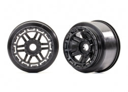 Traxxas 8971 Maxx 2.8" Black Wheels (2)