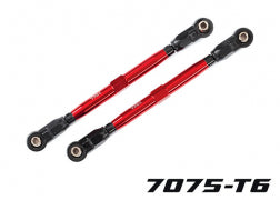 Traxxas 8997R Toe links, Wide Maxx TUBES 6061-T6 aluminum ( red-anodized)