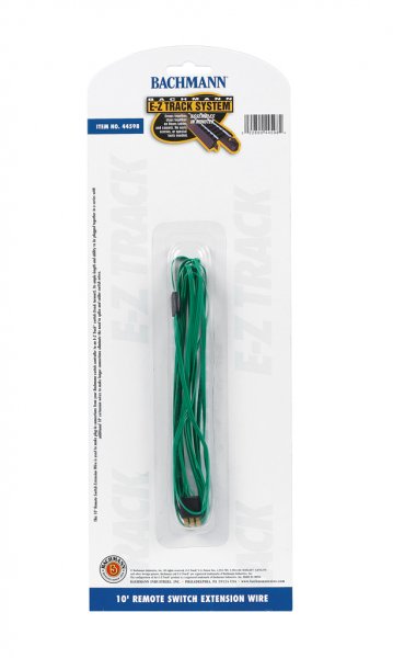 Bachmann 44598 EZ 10' Green Switch Extension Wire
