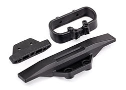 Traxxas 9036 Bumper, rear/ bumper mount, rear/ bumper support, rear