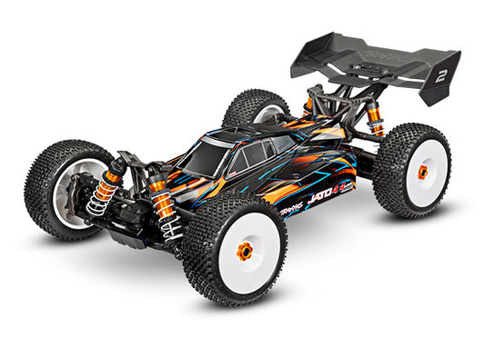 Traxxas 90386-4-ORNG JatoÂ® 4X4 VXL 4S Orange: 1/8 Scale 4WD Electric Racing Buggy