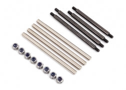 Traxxas 9042X Suspension pin set, extreme heavy duty, complete (front and rear) (hardened steel) (3x52mm (4), 3x32mm (2), 3x40mm (2))/ M2.5x0.45mm NL (8) (for use with #9080 upgrade kit)