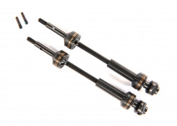Traxxas 9052X Driveshafts, rear, steel-spline constant-velocity (complete assembly) (2)