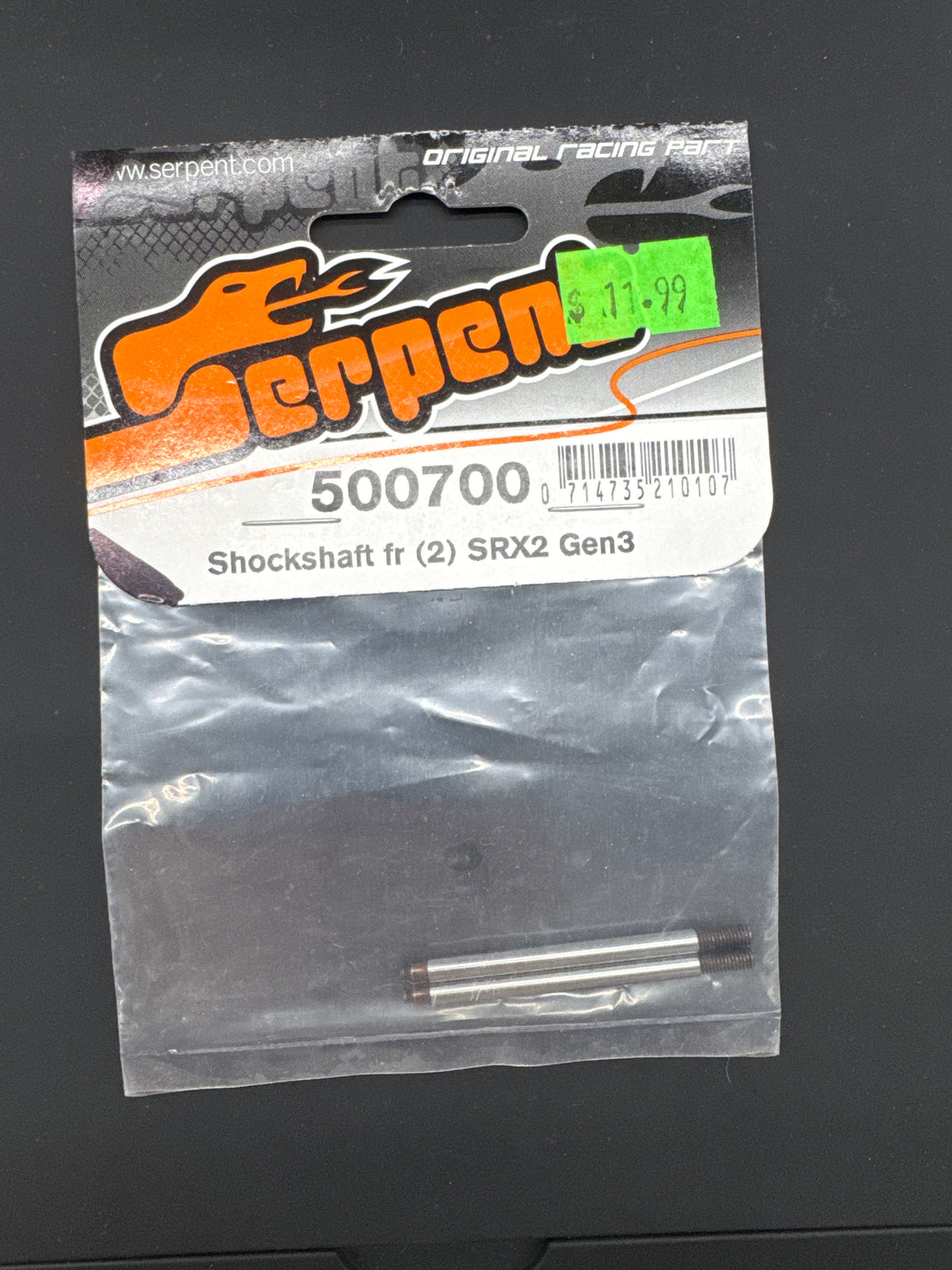 Serpent 500700 *DISC* Shockshaft FR (2) SRX2 Gen3