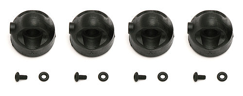 Associated 91062 *DISC* 13mm Molded Shock Cap Set (4)