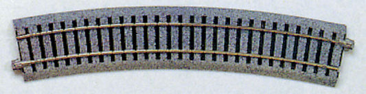 KATO 2210 Curved Track 22.5-Degree Radius pkg(4) - Unitrack -- 21-5/8" 550mm HO Scale