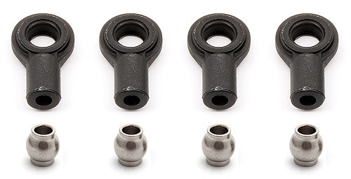 Associated 91448 *DISC* Shock Ends w/Pivot Balls