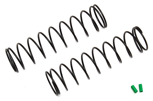 Associated 91639 12mm Rear Shock Spring (2) (Green/2.20lbs) (72mm Long)