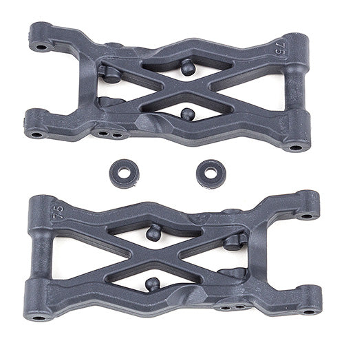 Associated 91856 *DISC* RC10 B6.2 75mm Rear Suspension Arm (2) (Hard)