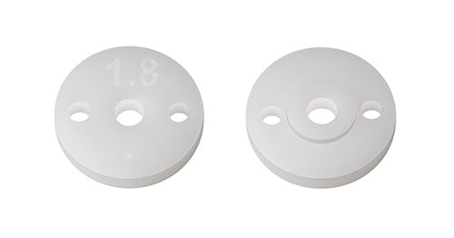 Associated 91938 FT 13mm Shock Pistons, 2.0mm, 2x1.8