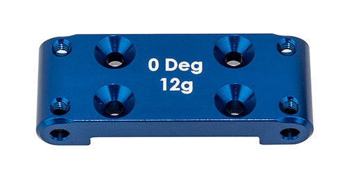Associated 91987 RC10B6.4 Aluminum Front Bulkhead (Blue)