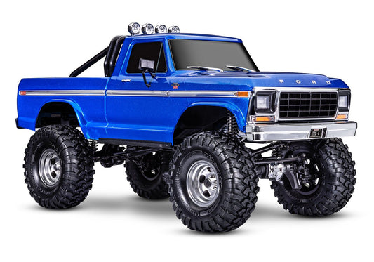 Traxxas 92046-4-BLUE TRX-4 1/10 High Trail Edition RC Crawler w/'79 Ford F-150 Ranger XLT Body (Blue) & TQi 2.4GHz Radio Average Rating: 5 out of 5 Write a Review